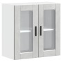 Armario de pared para cocina puerta cristal Porto gris hormigón en Armarios de cocina | Comprar online en Foru.es