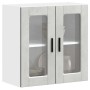 Armario de pared para cocina puerta cristal Porto gris hormigón en Armarios de cocina | Comprar online en Foru.es