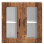 Armario de pared para cocina puerta cristal Porto madera vieja en Armarios de cocina | Comprar online en Foru.es