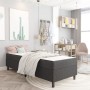 Cama box spring tela gris oscuro 80x200 cm de vidaXL, Camas y somieres - Ref: Foro24-3054720, Precio: 247,87 €, Descuento: %