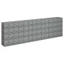 Arriate de gaviones de acero galvanizado 270x30x90 cm en Macetas y jardineras | Comprar online en Foru.es