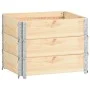 Arriates de madera maciza de pino 3 unidades 60x80 cm de vidaXL, Maceteros y jardineras - Ref: Foro24-3055161, Precio: 126,74...