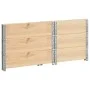 Arriates de madera maciza de pino 3 unidades 60x80 cm de vidaXL, Maceteros y jardineras - Ref: Foro24-3055161, Precio: 126,74...