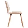 Sillas de comedor 4 unidades cuero sintético color crema de vidaXL, Sillas de comedor - Ref: Foro24-3054806, Precio: 470,73 €...