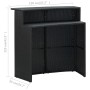 Conjunto de bar de jardín 3 piezas negro de vidaXL, Conjuntos de jardín - Ref: Foro24-3064886, Precio: 385,89 €, Descuento: %