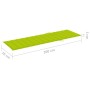 Tumbona con cojín verde brillante madera de pino impregnada de vidaXL, Tumbonas - Ref: Foro24-3065860, Precio: 133,96 €, Desc...