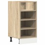Armario bajo "Riga" Roble Sonoma 40x44,5x81,5 cm Madera de ingeniería en Armarios de cocina | Comprar online en Foru.es