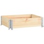 Arriate de madera maciza de pino 60x80 cm de vidaXL, Maceteros y jardineras - Ref: Foro24-3055160, Precio: 43,15 €, Descuento: %