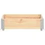 Arriate de madera maciza de pino 60x80 cm de vidaXL, Maceteros y jardineras - Ref: Foro24-3055160, Precio: 36,59 €, Descuento: %