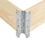 Arriate de madera maciza de pino 60x80 cm de vidaXL, Maceteros y jardineras - Ref: Foro24-3055160, Precio: 36,59 €, Descuento: %