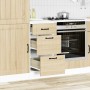 Mueble bajo de cocina Lucca roble sonoma en Armarios de cocina | Comprar online en Foru.es
