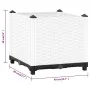 Arriate polipropileno 40x40x38 cm de vidaXL, Maceteros y jardineras - Ref: Foro24-153308, Precio: 30,67 €, Descuento: %