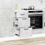Mueble bajo de cocina Kalmar madera de ingeniería gris hormigón en Armarios de cocina | Comprar online en Foru.es