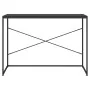 Escritorio de ordenador aglomerado negro 110x60x70 cm de vidaXL, Escritorios - Ref: Foro24-30208, Precio: 89,58 €, Descuento: %