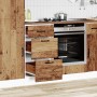 Mueble bajo de cocina Kalmar de madera antigua de ingeniería en Armarios de cocina | Comprar online en Foru.es