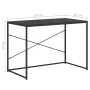 Escritorio de ordenador aglomerado negro 110x60x70 cm de vidaXL, Escritorios - Ref: Foro24-30208, Precio: 89,58 €, Descuento: %