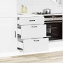Mueble bajo de cocina Kalmar madera de ingeniería blanca en Armarios de cocina | Comprar online en Foru.es