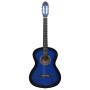 Guitarra clásica para principiantes con funda azul 4/4 39" de vidaXL, Guitarras - Ref: Foro24-3055599, Precio: 76,67 €, Descu...