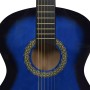 Guitarra clásica para principiantes con funda azul 4/4 39" de vidaXL, Guitarras - Ref: Foro24-3055599, Precio: 76,67 €, Descu...