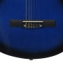 Guitarra clásica para principiantes con funda azul 4/4 39" de vidaXL, Guitarras - Ref: Foro24-3055599, Precio: 76,67 €, Descu...