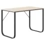 Escritorio de ordenador aglomerado negro y roble 110x60x73 cm de vidaXL, Escritorios - Ref: Foro24-30203, Precio: 106,30 €, D...