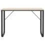Escritorio de ordenador aglomerado negro y roble 110x60x73 cm de vidaXL, Escritorios - Ref: Foro24-30203, Precio: 106,30 €, D...