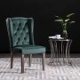 Sillas de comedor 2 unidades terciopelo verde oscuro de vidaXL, Sillas de comedor - Ref: Foro24-3055853, Precio: 373,55 €, De...