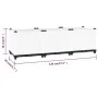 Arriate polipropileno 120x40x38 cm de vidaXL, Maceteros y jardineras - Ref: Foro24-153310, Precio: 55,67 €, Descuento: %