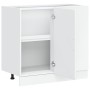 Mueble bajo de cocina Porto madera contrachapada blanca en Armarios de cocina | Comprar online en Foru.es