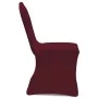 Funda para silla elástica 4 unidades burdeos de vidaXL, Fundas - Ref: Foro24-131411, Precio: 15,19 €, Descuento: %