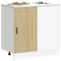 Mueble bajo de cocina porto roble sonoma madera reconstituida en Armarios de cocina | Comprar online en Foru.es