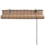 Estor enrollable de bambú 2 unidades marrón 100x160 cm de vidaXL, Persianas y estores - Ref: Foro24-3057519, Precio: 51,70 €,...