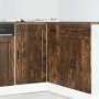 Mueble bajo de cocina porto roble ahumado madera reconstituida en Armarios de cocina | Comprar online en Foru.es