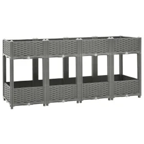 Arriate polipropileno 160x40x71 cm de vidaXL, Maceteros y jardineras - Ref: Foro24-153300, Precio: 138,96 €, Descuento: %