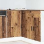 Mueble bajo de cocina porto madera vieja madera reconstituida en Armarios de cocina | Comprar online en Foru.es