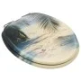 Toilet Seat Lid Soft Close 2 Pcs MDF Beach Design by vidaXL, Toilet and bidet seats - Ref: Foro24-3056416, Price: 103,71 €, D...