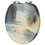 Toilet Seat Lid Soft Close 2 Pcs MDF Beach Design by vidaXL, Toilet and bidet seats - Ref: Foro24-3056416, Price: 103,71 €, D...