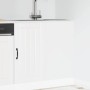 Mueble bajo de cocina Lucca madera contrachapada blanca en Armarios de cocina | Comprar online en Foru.es
