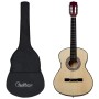 Guitarra clásica para principiantes con funda 4/4 39" de vidaXL, Guitarras - Ref: Foro24-3055598, Precio: 80,24 €, Descuento: %