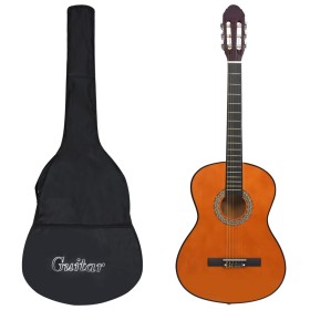 Guitarra clásica para principiantes con funda 4/4 39" de vidaXL, Guitarras - Ref: Foro24-3055601, Precio: 96,15 €, Descuento: %