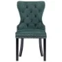 Sillas de comedor 6 unidades terciopelo verde oscuro de vidaXL, Sillas de comedor - Ref: Foro24-3055876, Precio: 1,00 €, Desc...