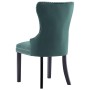 Sillas de comedor 6 unidades terciopelo verde oscuro de vidaXL, Sillas de comedor - Ref: Foro24-3055876, Precio: 1,00 €, Desc...