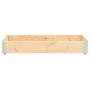 Arriate de madera maciza de pino 50x150 cm de vidaXL, Maceteros y jardineras - Ref: Foro24-3055166, Precio: 61,53 €, Descuent...