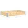 Arriate de madera maciza de pino 50x150 cm de vidaXL, Maceteros y jardineras - Ref: Foro24-3055166, Precio: 61,53 €, Descuent...