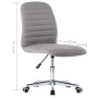 Sillas de comedor 6 unidades tela gris claro de vidaXL, Sillas de comedor - Ref: Foro24-3056540, Precio: 328,37 €, Descuento: %