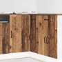 Mueble bajo de cocina Kalmar de madera antigua de ingeniería en Armarios de cocina | Comprar online en Foru.es