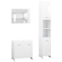 Juego muebles de baño 3 pzas madera de ingeniería blanco de vidaXL, Muebles de baño - Ref: Foro24-3056916, Precio: 137,81 €, ...