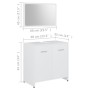 Juego muebles de baño 3 pzas madera de ingeniería blanco de vidaXL, Muebles de baño - Ref: Foro24-3056916, Precio: 137,81 €, ...
