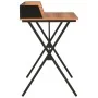 Escritorio negro y marrón 80x50x84 cm de vidaXL, Escritorios - Ref: Foro24-20274, Precio: 77,14 €, Descuento: %