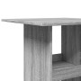 Mesa alta bar con almacenaje madera gris Sonoma 60x60x102 cm en Mesas de comedor | Comprar online en Foru.es